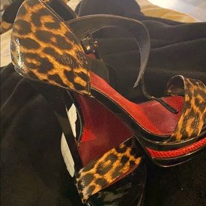 Red & Leopard Heels